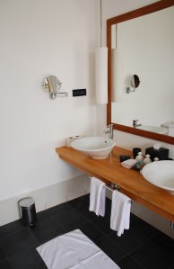 Interior detail of a modern bathroom